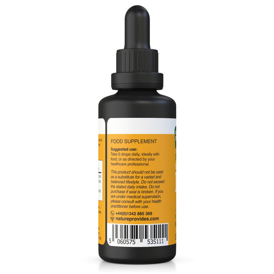 Liquid Vitamin D3 (3000IU) & K2 (MK - 7, 100% trans) in Organic Black Seed Oil / Nigella Sativa - 30ml - Nature Provides
