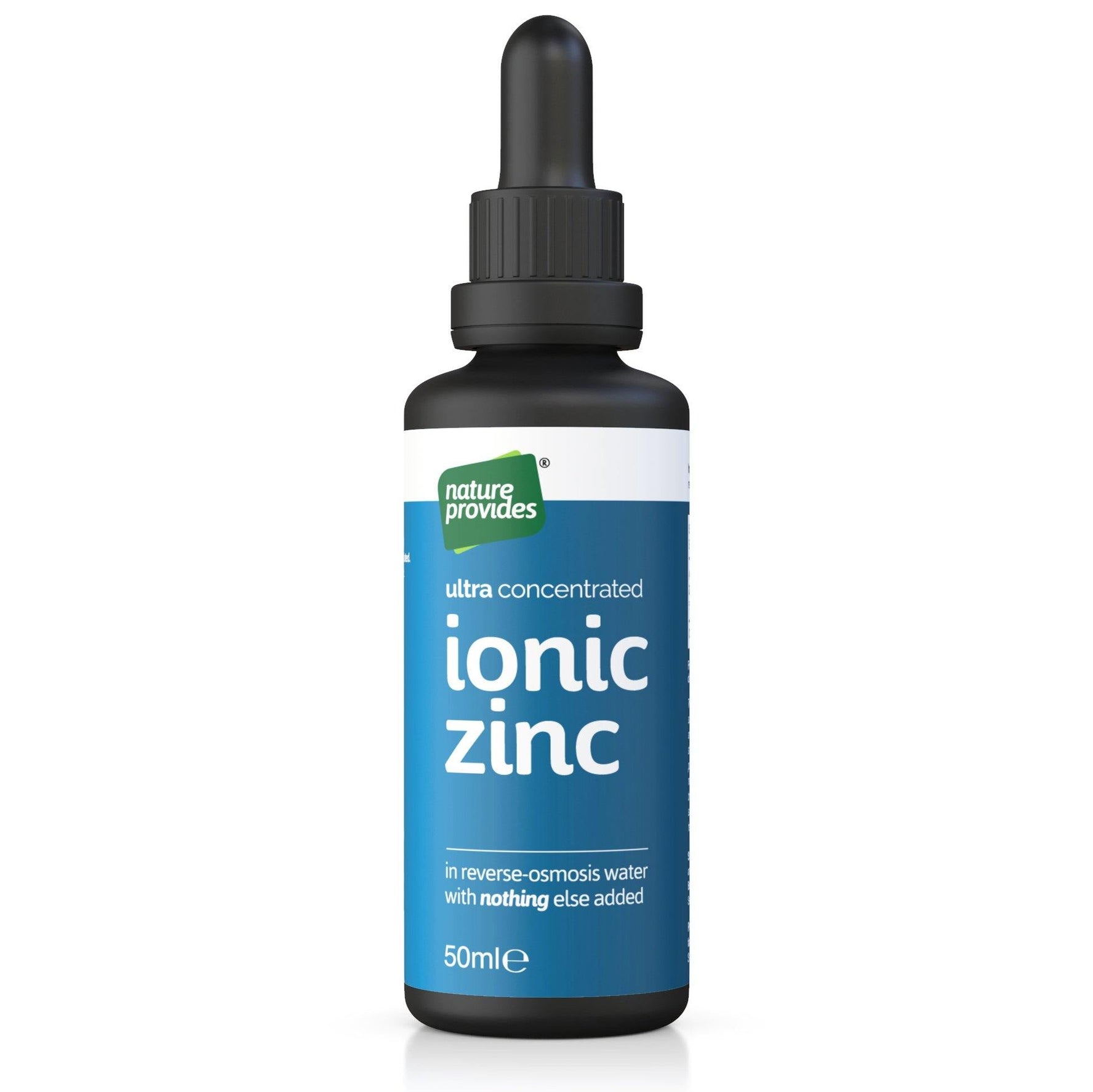 Ultra Concentrated Liquid Ionic Zinc Sulphate (15mg) - 50ml - Nature Provides