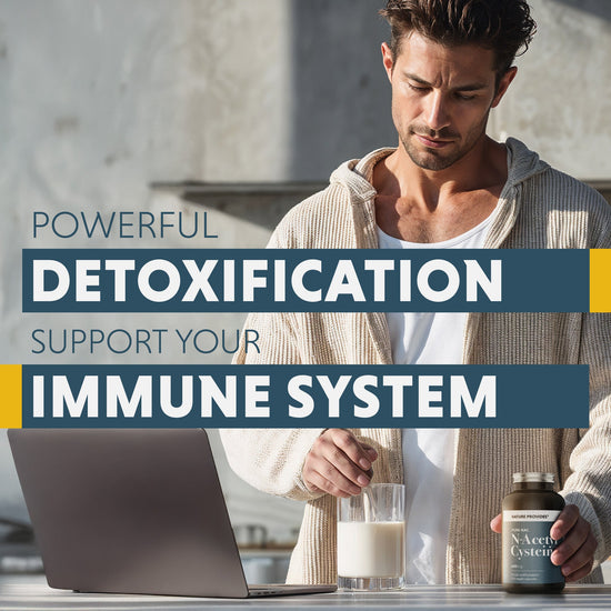 NAC (600mg) Pure N - Acetyl Cysteine - 120 Capsules - Nature Provides